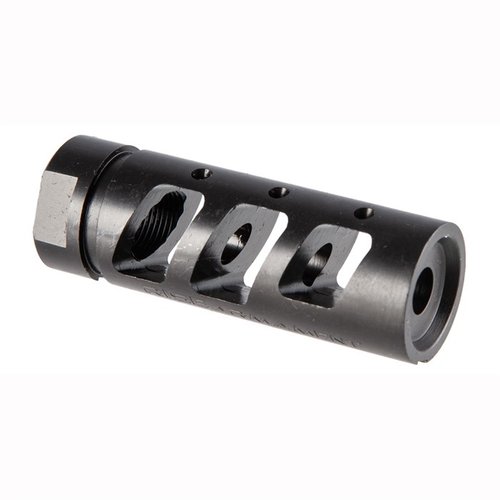 RA-701 22 Caliber kompensator reduserer rekyl og løfteeffekter, og sikrer raske oppfølgingsskudd med sin slitesterke 416 rustfrie stål og svart nitride finish.