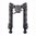 ACCU-TAC HD-50 HEAVY DUTY BIPOD FLAT BLACK