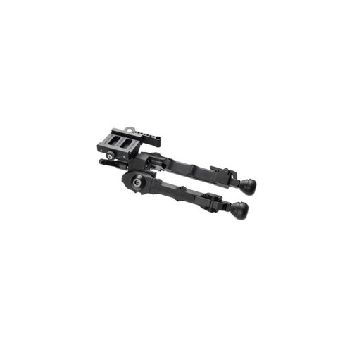 ACCU-TAC BR-4 G2 bipod har rask avtakbar montering, justerbare ben i 5 posisjoner og gir stabilitet for presise skudd, laget av høykvalitets aluminium.