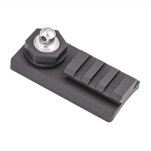ACCU-TAC Sling Stud Rail Adapter gjør det enkelt å montere bipoden din med en standard sling stud, laget av 6061 aluminium og med Type III hard anodize.