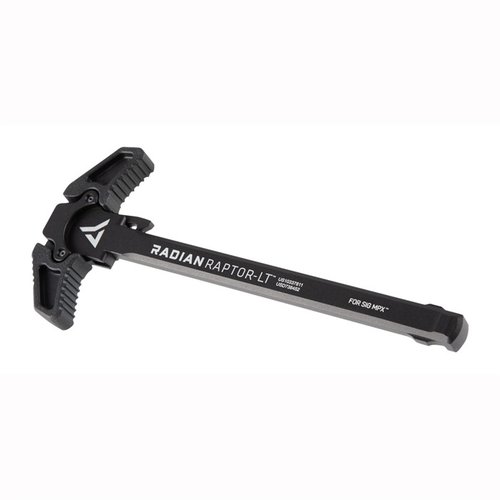 Raptor-LT Ambidextrous Charging Handle for SIG MCX™ gir bedre ergonomi og funksjonalitet, laget av 7075 aluminium for styrke, vekt og holdbarhet.