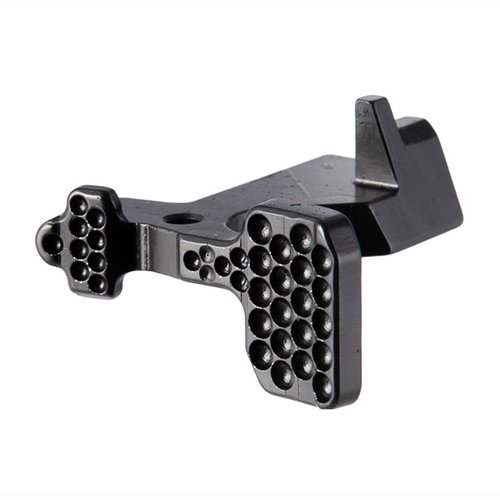 AR-15 ABC/R V3 bolt catch har større, vinklet paddle for enklere tilgang og bedre kontroll, designet for ambidextrous mag release.