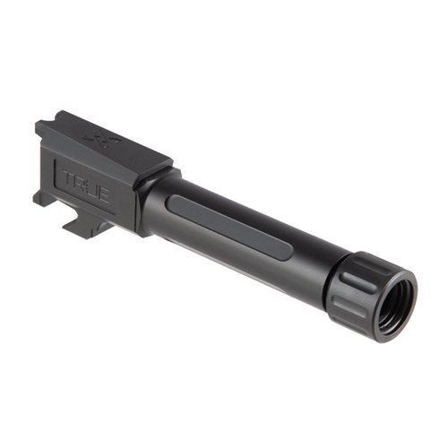 Forbedre din Springfield Armory Hellcat med en threaded barrel for suppressor eller demper, med broach-cut rifling og 1/2-28 TPI gjenger.