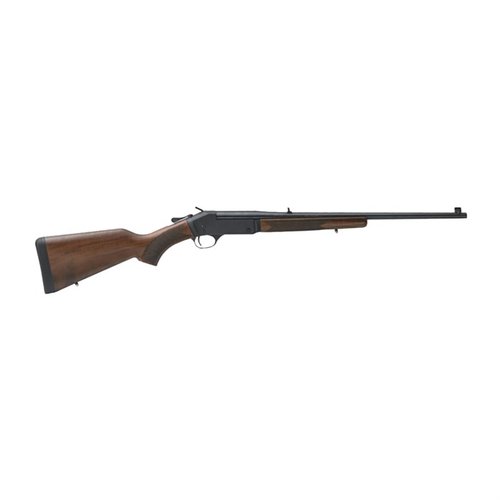 SINGLE SHOT HENRY 22" og 450 BUSHMASTER er robuste, enkle våpen for jegere som søker utfordringer, bygget med høy kvalitet og presisjon.