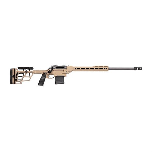 DELTA 5 PRO er en konkurranseklar bolt rifle med sub half MOA presisjon og Area 419 ARCA Rail, perfekt for både nybegynnere og erfarne skyttere.