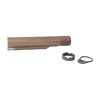 Geissele Premium Mil-Spec Buffer Tube i 7075-T6 Aluminium, 6 posisjoner, lettvekt (3.7oz), inkludert castle nut og end plate, laget i USA.