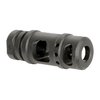 Store to-kammer muzzle brakes designet for Marlin og Henry levergevær, reduserer løpetopp, laget av verktøystål, 100% laget i USA.