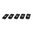 STRIKE INDUSTRIES LINK RAIL COVER SYSTEM 5-PIECES BLACK