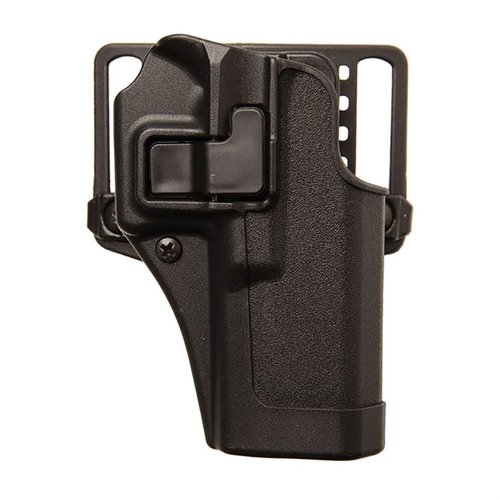 Blackhawk SERPA CQC Holster gir sikkerhet og rask uttak for Glock 48 og S&W M&P EZ, med Level 2 retention og allsidig montering.
