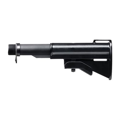 ACE ESSENTIAL RETRO ALUMINUM CAR BUTTSTOCK har et robust, justerbart design med to posisjoner (7" og 10") og en slitesterk plastisol-belagt overflate.