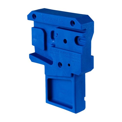 AR Lower Receiver Blocks i høy styrke polymer, perfekt for montering, vedlikehold og installasjon av gassblokk, med flere kontaktpunkter for enkel bruk.