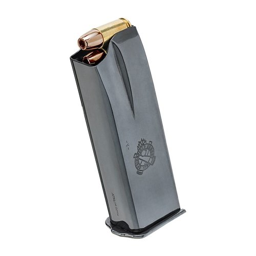 SA-35 15-round magasinet fra Springfield Armory har forbedret kapasitet med dobbel kolonne og er laget av blåst stål, ideelt for pålitelighet og ytelse.