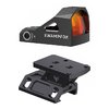 SWAMPFOX OPTICS REBEL RISER DOT SIGHT MOUNT & LIBERTY GREEN DOT BLACK