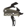 RISE ARMAMENTs AR-15 ICONIC TRIGGER gir en jevn to-trinns opplevelse med en komfortabel avtrekker, rask reset og enkel installasjon med anti-walk pinner.