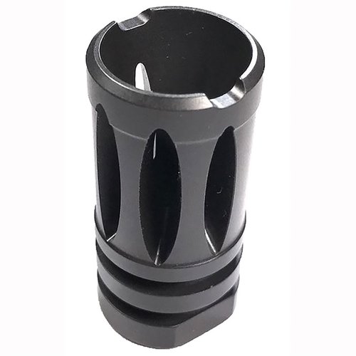 AR-15 STONER 63 LMG A2 Flash Hider gir overlegen kompensering og blitsdemping, med 15-20% bedre løpetoppkompensasjon uten ekstra støy.