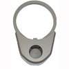 AR-15 end plate med 3 QD sling swivel sockets i stål, designet for å støtte stablbare castle nuts og tillate full sammenlegging av karabin. Tilgjengelig i DLC Black eller FDE Cerakote.