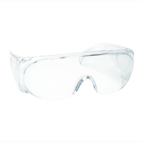 Walker's Full Coverage Safety Glasses gir utmerket beskyttelse med høy slagstyrke polykarbonat, 99% UV-beskyttelse og ventilasjon for komfort.