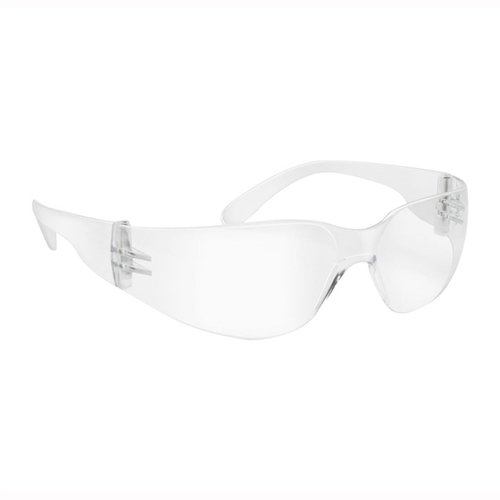 Wrap-Around Sport Shooting Glasses med polykarbonatlinser gir 99% UV-beskyttelse, høy slagstyrke og et design som forhindrer dugging for optimal sikt.