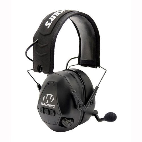 Få passiv beskyttelse med Walker's Game Ear Passive Muff med Bluetooth, justerbar boom-mikrofon, komfortabelt design og klar digital lyd.