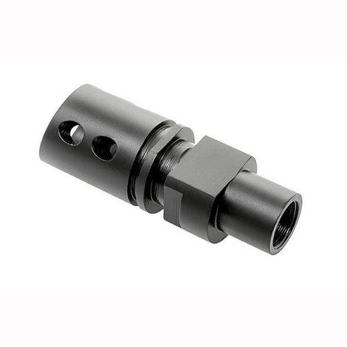 CMMG P90 Style Flash Hider M12 X 1 LH reduserer blitsen ved avfyring, noe som gir bedre kamuflasje og mindre synlighet i mørket.