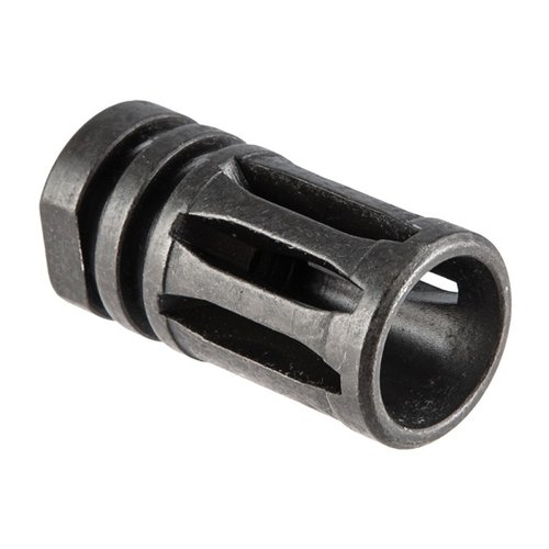 Sons of Liberty Gun Works A2 Flash Suppressor for .22/5.56mm med ½-28” gjenger gir effektiv demping av flammer og er perfekt for Mil-Spec AR-15s.