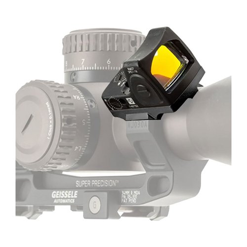 Reptilia ROF-45 er et oppgraderingsalternativ for forstørrede kikkertsikter, som gir en 90° monteringspunkt for Trijicon RMR, perfekt for nærskudd.