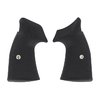 S&W K/L FRAME TAC DIAMOND GRIPS gir et aggressivt grep med skarp diamantmønster i G10, perfekt for bæring, taktisk bruk og konkurranseskyttere.