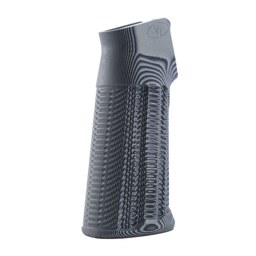 VZ Grips AR-15 Alien® - Gen 2 gir uovertruffen holdbarhet og komfort med 17° vinkel, laget av solid G10. Inkluderer rustfritt stål tilbehør.