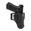 T-SERIES L2C-holster gir sikkerhet med tommelaktiverte låsemekanismer, og er laget av forsterket polymer med lyddempende, hydrofobisk foring.