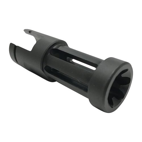 Denne flash hideren passer perfekt til standard 10/22® rifleløp, festes med en enkelt settskru, uten behov for gunsmithing.