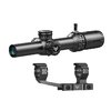 Swampfox Arrowhead 1-10X24 SFP sikte har låsbare turrets, opplyste retikler og en klarere synsopplevelse, perfekt for selvforsvar og politioppdrag.