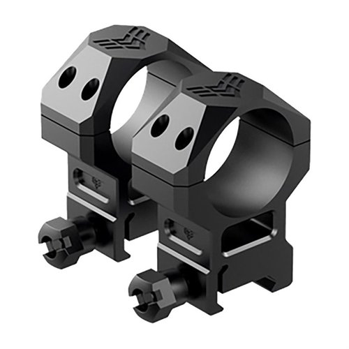 Swampfox Freedom Rings er laget av 7075 aluminium, hardcoat oksidert for maksimal holdbarhet, uten glid eller forskyvning. Perfekt for AR-15.