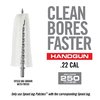 Bore-Max Speed Jag Patches gir effektiv rengjøring av løpet med overlegen absorbering, optimal kompresjon og en tekstur som fanger opp smuss uten å flosse.
