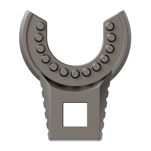 MASTER-FIT 2-SIDED FREE-FLOAT BARREL NUT WRENCH fra REAL AVID gir presis passform, er laget av titanbelagt rustfritt stål og har et solid grep for enkel bruk.