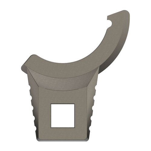 MASTER-FIT 2" SPANNER WRENCH fra REAL AVID er en presis armorer’s crowfoot wrench, laget av titanbelagt rustfritt stål for sikker momentoverføring uten marring.