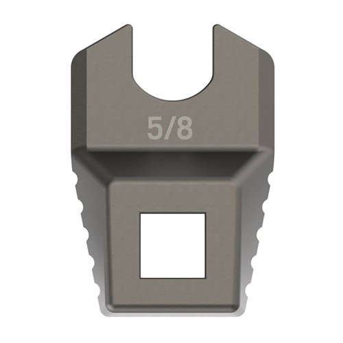 MASTER-FIT 5/8 Muzzle Device/A2 Buttstock Extension Tube Wrench er laget av titanbelagt rustfritt stål for presis momentkontroll og minimal marring av våpen.