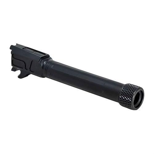 Faxon Match 9mm pipe til SIG P365 XL er laget av 416-R rustfritt stål, har svart Nitride-beskyttelse og gir bedre presisjon uten behov for gunsmithing.
