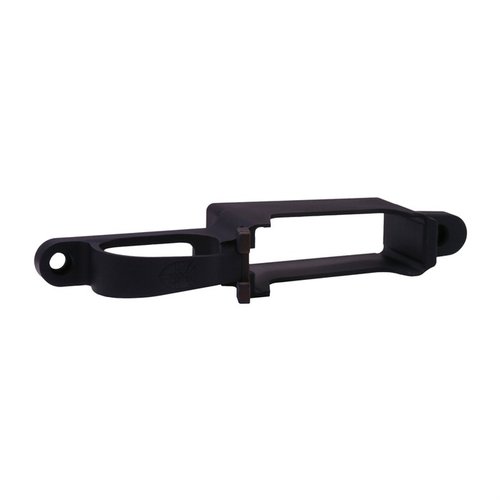 Hawkins Precision M5 DBM er laget av CNC-maskinert aluminium, har en barricade stop, patenterte fjærutløsning og Picatinny-skinne for stabil skyting.