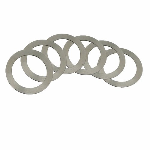 Barrel Shim Set med 1/2" indre diameter for presis orientering av timed muzzle devices. Inkluderer shims med tykkelser på 0.002", 0.005" og 0.020".