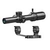 Swampfox Arrowhead 1-6x24mm SFP sikte tilbyr låsbare turreter, opplyste retikler, og en klarere sikt med bredere synsfelt, perfekt for selvforsvar og politi.