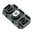 STRIKE INDUSTRIES AR-15 M-LOK CABLE MANAGEMENT RAIL COVERS SHORT BLACK 2PK