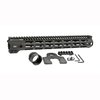 Midwest Industries AR-15 G4 Handguard M-LOK er laget av 6061 aluminium, har en hardcoat anodisert finish, og tilbyr M-LOK og picatinny skinne for enkel tilpasning.