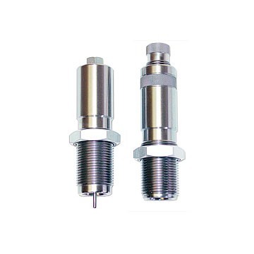 Lee Large Series 2 Die-set er designet for Classic Cast Press, inkluderer full lengde sizing die og bullet seating die, men kommer uten shellholder eller powder dipper.