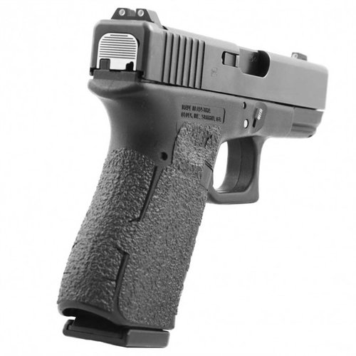 Forbedre ergonomien og håndteringen av din Gen 4 Glock med Talon Grip Tape, som gir solid grep og kan fjernes uten å skade rammen.