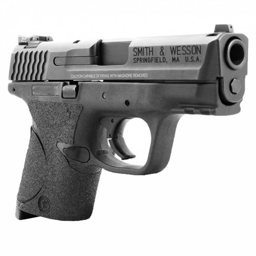 Talon S&W M&P Compact Medium Backstrap Grip Tape forbedrer grep og kontroll ved rask avfyring, med teksturert overflate og enkel påføring uten permanent modifikasjon.