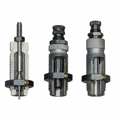 RCBS 44 Magnum/Special 3-Diesett gir presisjon i lading av straight-wall patroner med Sizer Die, Expander Die og Seater Die for optimal ytelse.