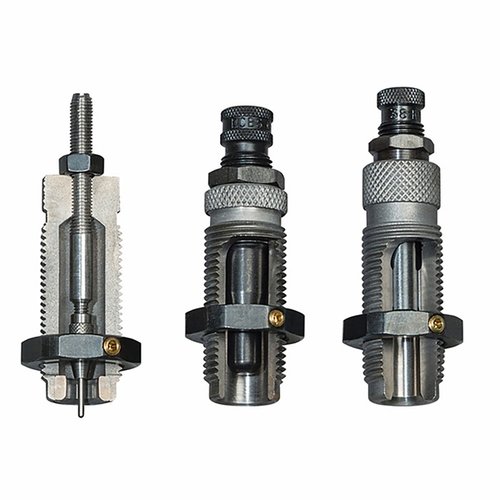 RCBS 3-DIE Roll Crimp Set for 45-70 Government gir deg alt du trenger for å lade straight-wall patroner med presisjon og enkelhet.