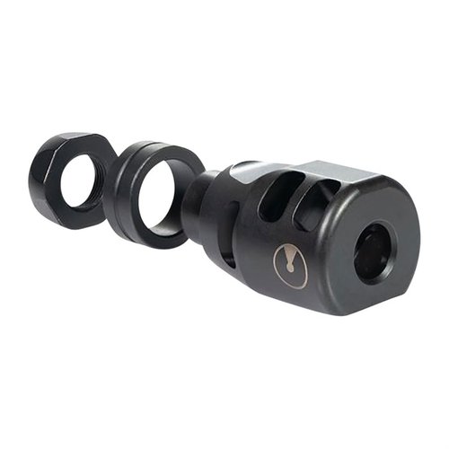 Ultradyne PCC Lithium Compensator 9mm reduserer løpetopp, forbedrer oppfølgingsskudd og gir raskere målretning med enkel installasjon og ½"x28 gjenger.