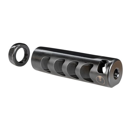 Ultradyne 7.62 Apollo LR Compensator gir deg bedre kontroll over skuddet, reduserer gass i sikte og er enkel å installere med inkludert timing nut.
