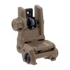 MBUS 3 bakre sikte fra Magpul er lett, slitesterk og sammenleggbar, med ambidextrous knapp, standard AR-høyde og raskt valg av aperturer.